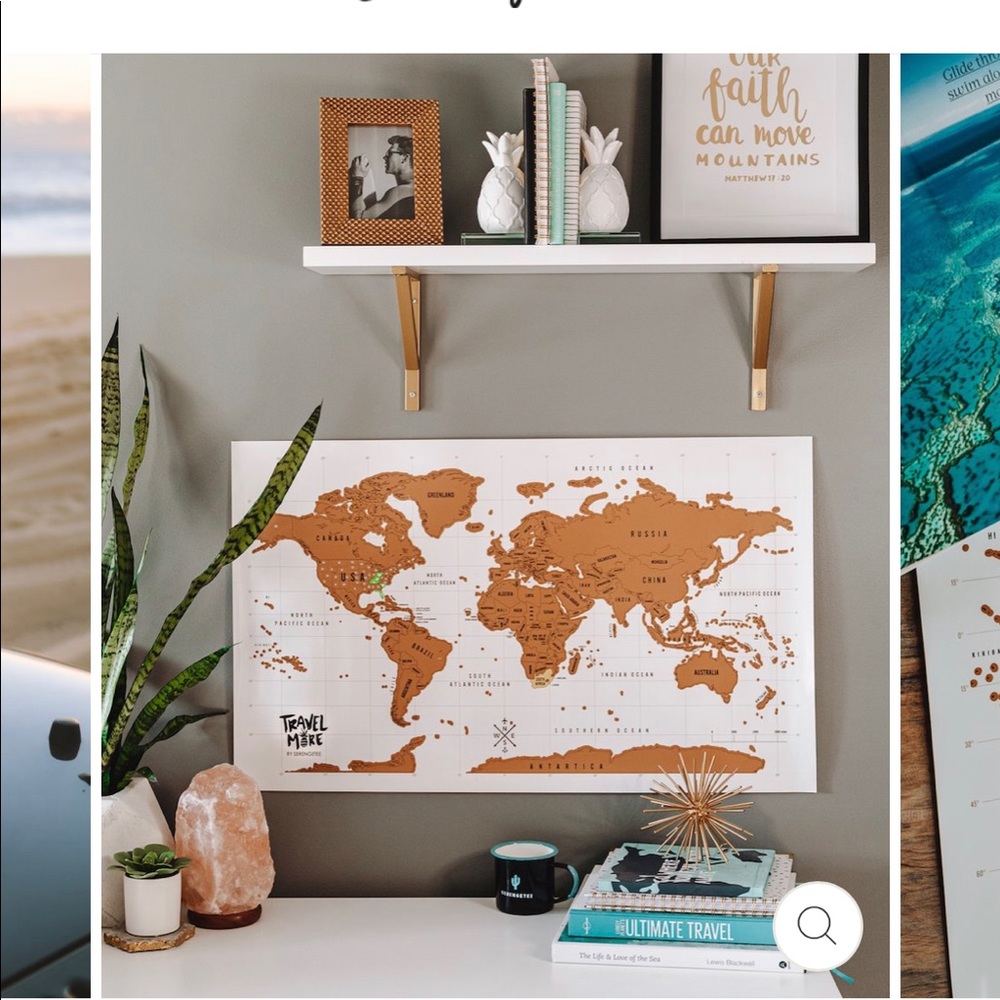 Travel More World Scratch Map